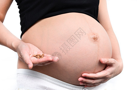 服药的孕妇母性药店过敏药品疼痛保健卫生感染腹部药片图片