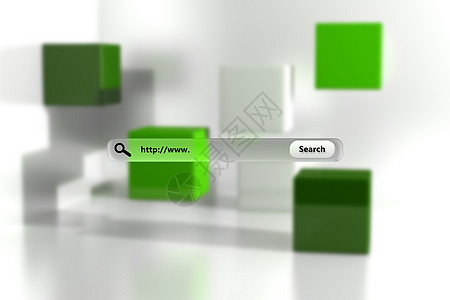 搜索引擎的复合图像白色绘图绿色网页计算机互联网技术数字搜索图片