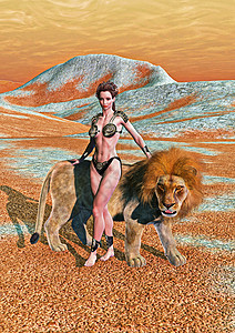 圣母狮子会友谊捕食者女孩危险女士夫妻朋友们野生动物传奇女性图片