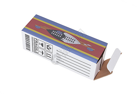 斯威士兰出口     产品概念效果运输贸易邮政旗帜盒子邮件地址货物木板图片