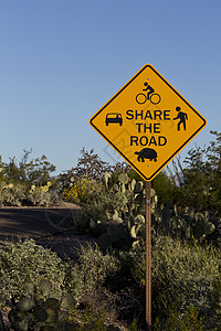 Saguaro国家公园路标预告共享图片
