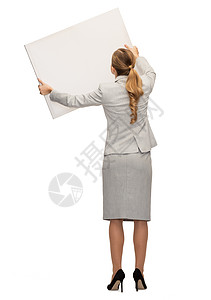 商业女商务人士或后背穿衣教师木板伙伴职业广告银行家成功套装工人管理人员办公室图片