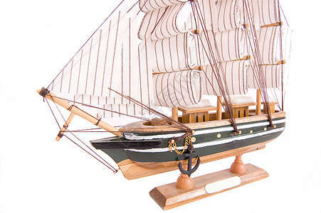 船舶模型乐趣艺术工艺防御尺寸蓝色帆船爱好甲板海盗图片