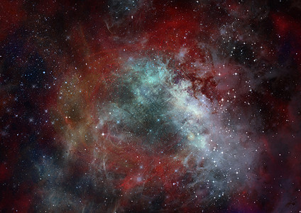 无限恒星场的一小部分星云天空星际灰尘乳白色科学星座星系敬畏气体图片