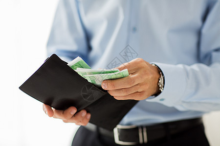 近身的商务人士手握着钱货币笔记办公室收益银行业财富利润支付薪水储蓄图片