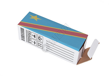 出口概念刚果产品木板哑光进口制造业纸盒国家纸板卡片贸易运输图片