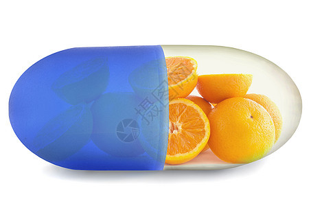 维生素c医疗药片食物橙子处方制药流感胶囊维生素治疗图片