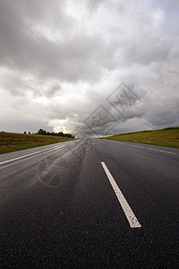 高速公路风景大风街道天气通道飓风闪电环境沥青车道图片