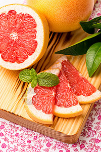 Ripe 葡萄汁水果饮食柚子营养木头果汁热带叶子异国美食图片