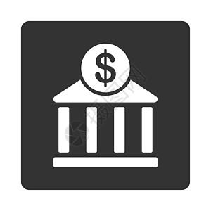 商业按钮覆盖颜色集的银行图标抵押金融图书馆贷款正方形现金大楼博物馆中心房地产图片