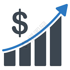 销售图标利润进步工资成功预报销售量商业信息基金财政图片