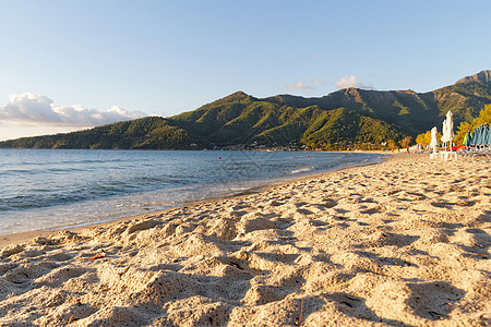 海洋旅游闲暇反射海景热带风景假期蓝色天堂海滩图片