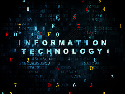信息概念 数字背景信息技术展示加工蓝色互联网技术局域网中心代码监视器编程图片