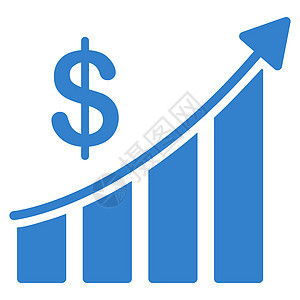 销售图标报告进步薪水预报金库信息工资收益数据战略图片