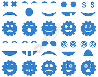 工具 设备 微笑 情感图标字形工程引擎控制牙科牙医建造电脑桌面表情图片