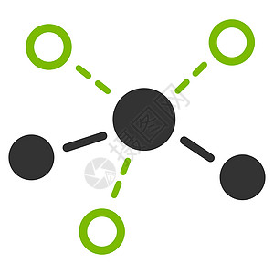 结构图标社会组织分发配置公司化学图表社交细胞字形图片