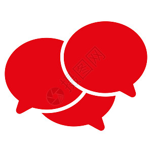 Webinar 图标研讨会社会邮政论坛说话标签气泡气球红色讲话图片