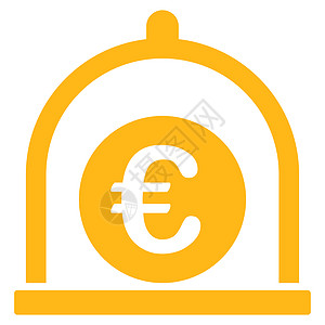 欧元标准图标储物柜现金安全档案资本保管箱店铺储物盒圆顶订金图片