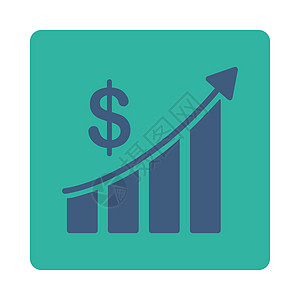 销售图标支付按钮基金销售量收益数据战略报告正方形进步图片