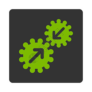整合图标齿轮一体化生态绿色同步灰色合伙应用程序工具接口图片