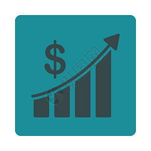 销售图标战略条形数据报告进步图表销售量投资支付预报图片