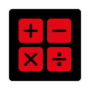 计算计算器图标柜台操作字形数学划分商业行动手术数字正方形图片