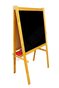 孤立的空白黑板菜单教育木板粉笔学校框架公告木头商业餐厅图片