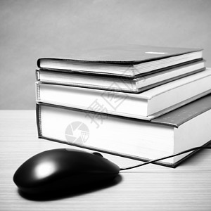 以及计算机书本鼠标黑白颜色风格商业阅读互联网学校技术文学电子店铺电脑老鼠图片