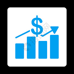 销售图标价格利润背景销售量字形信息数据商业条形蓝色图片