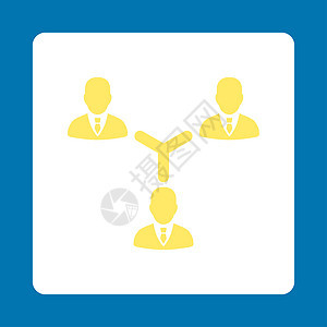 团队工作图标商业帐户会计办公室公司会议链接职业组织网络图片