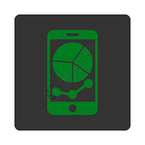 移动图图标报告信息商业灰色饼形金融绿色屏幕成功电话图片