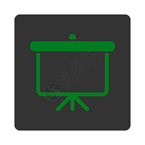 投射图标绿色木板横幅投影仪投影字形推介会屏幕教育黑板背景图片