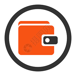 钱包图标现金电子商务支付销售借方口袋商业信用货币购物图片
