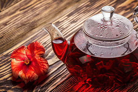 海比司茶玫瑰街机桌子茶壶木槿健康饮食花草图片