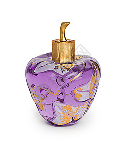 美丽的瓶子中女人的香水女性丝带紫色疗法卫生香味礼物女士奢华粉碎机图片