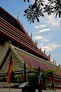 雨寺抽象的横跨彩色计划中的泰兰bangkok图片