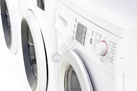 洗衣机控制面板器具装载机机器家务控制洗涤销售垫圈零售零售店图片
