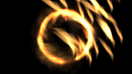 神秘火的数码化说明卷曲燃烧运动小说车削外星人圆圈戒指天文学旋转图片