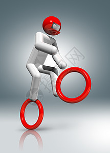 3D符号 奥林匹克运动优胜者插图纪律自行车锦标赛世界竞赛冠军竞争头盔图片