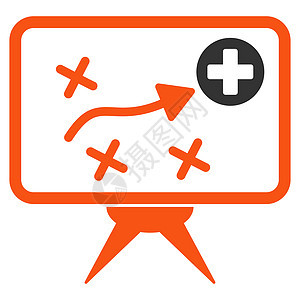 健康战略图标会议教育指针导航黑板字形屏幕项目报告蓝图背景图片