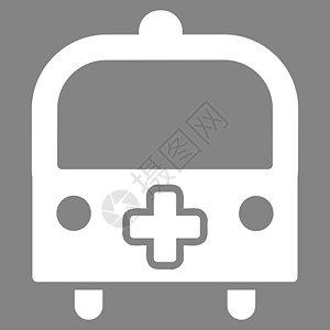 医疗巴士图标医生旅行卡车商业背景药品公共汽车车辆交通货车图片