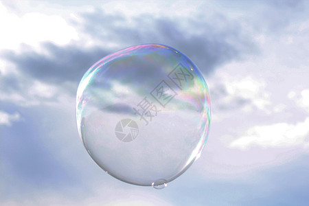 气泡肥皂空气天空背景图片