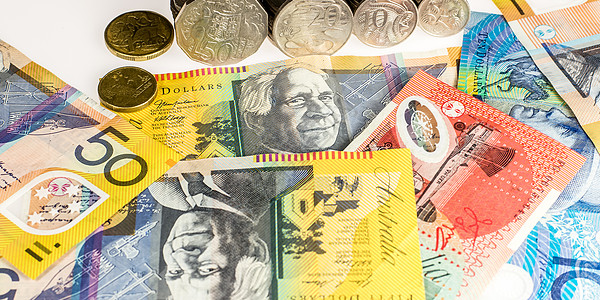 澳币金融笔记生长繁荣利润财富报告投资者货币商业图片