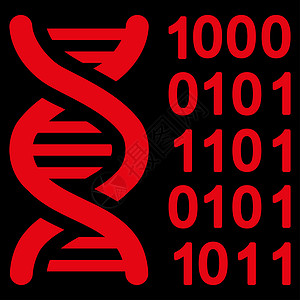 遗传法图标脚本化学黑色鉴别代码医疗技术科学基因数据图片