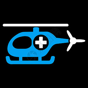 医疗直升机图标旅行车辆背景运输直升飞机字形速度空气情况黑色图片