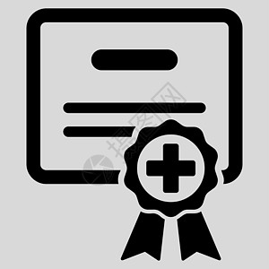 医疗证书图标字形文凭验证荣誉质量保修标签教育报告执照图片