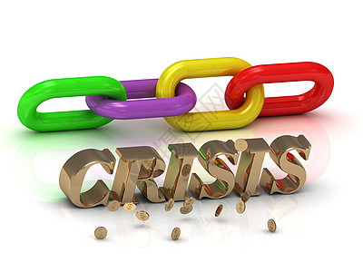 CRISIS - 智能字母和彩色链的刻录图片