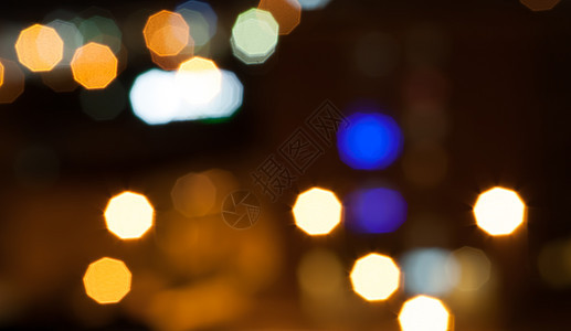 城市灯光模糊bokeh背景假期夜生活墙纸街道镜片俱乐部灯泡黑暗照明图片