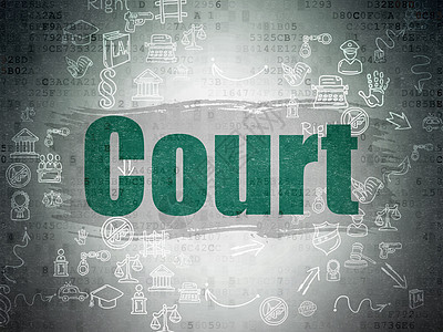 法律概念 数字纸法院背景情况保卫权利执法电脑箭头判决书犯罪刑事流程图战略图片