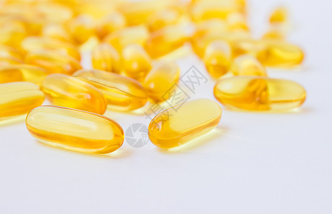 鱼油胶囊营养保健药品团体饮食凝胶治疗维生素养分金子图片
